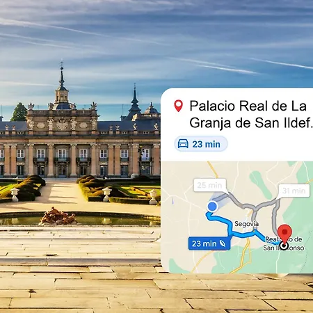 Сasa de vacaciones A 15 Min De Segovia Con Barbacoa Y Piscina Hontanares de Eresma